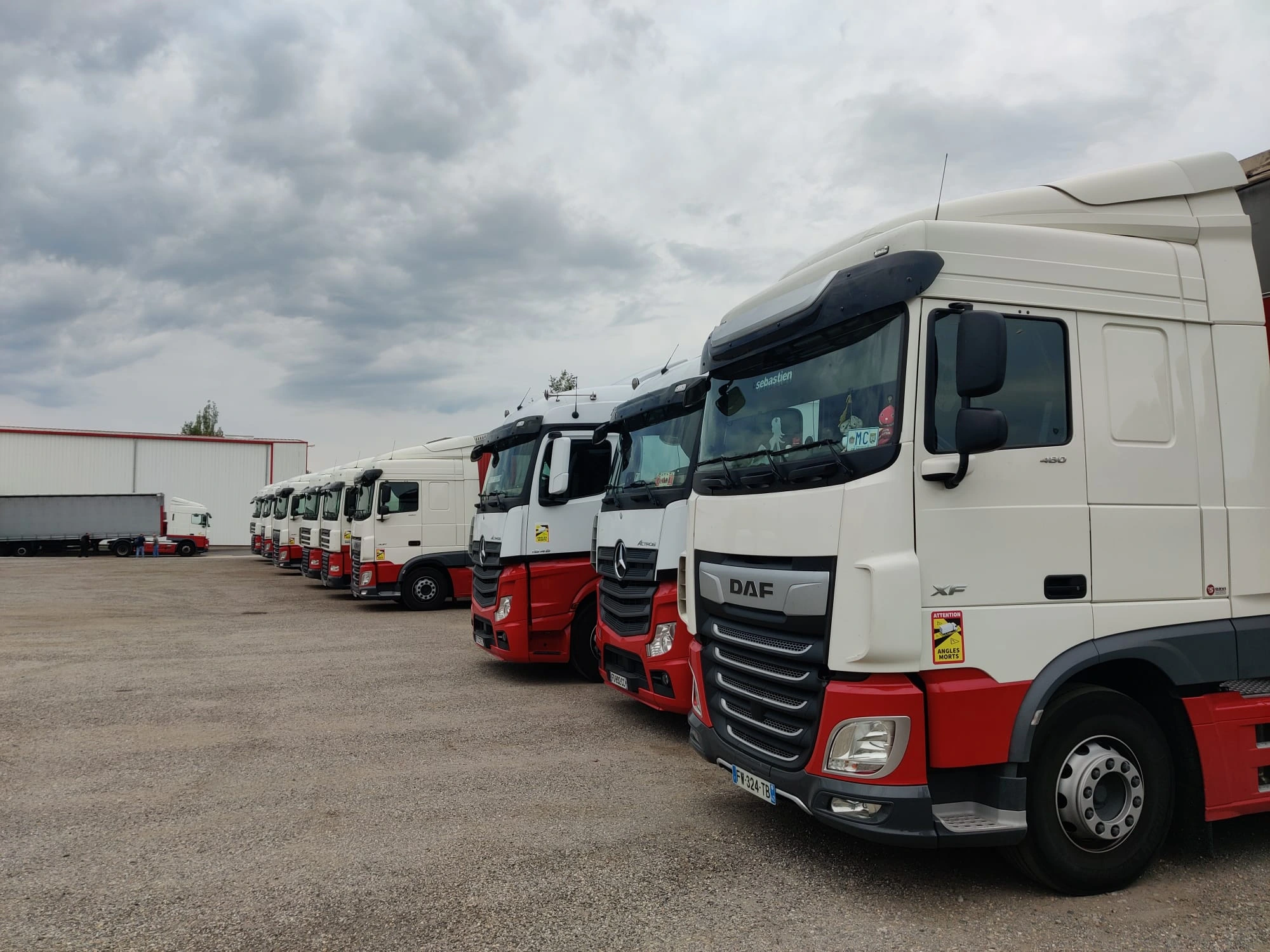 Flotte de camions Bayle